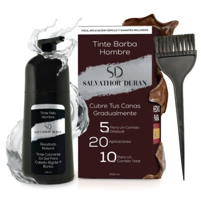 Champú Reductor de Canas Negro SALVATHOR DURAN - 250 ml.